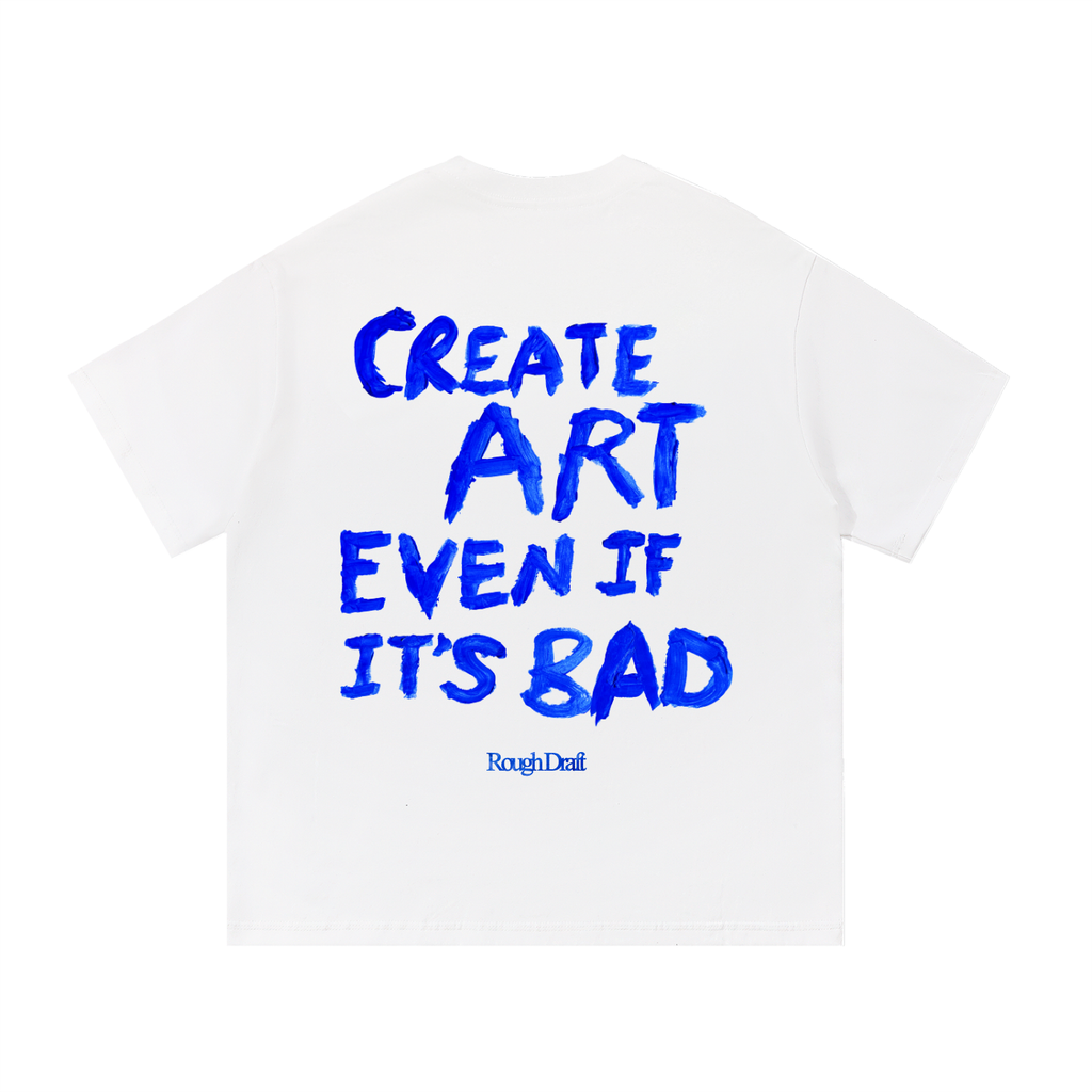 Create Art Paint Shirt - White