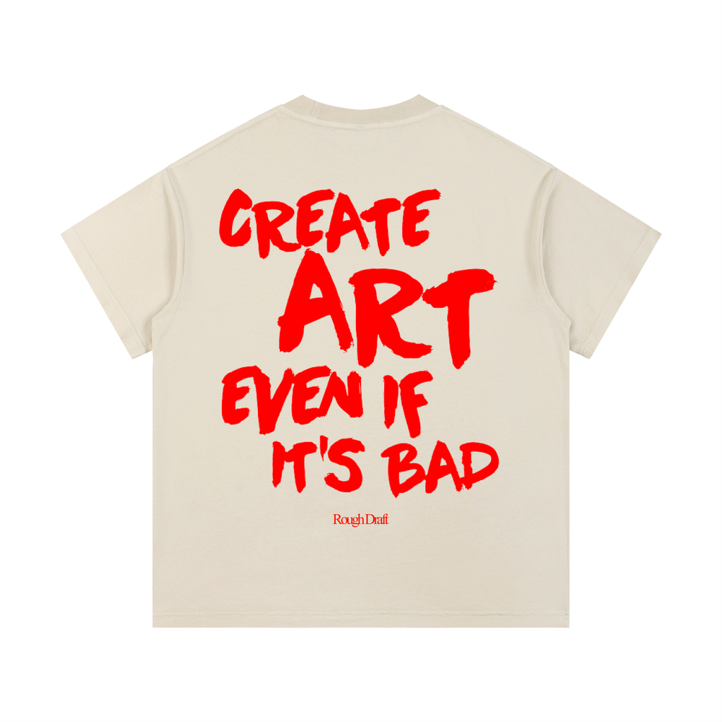 Create Art Debut Shirt - Desert White
