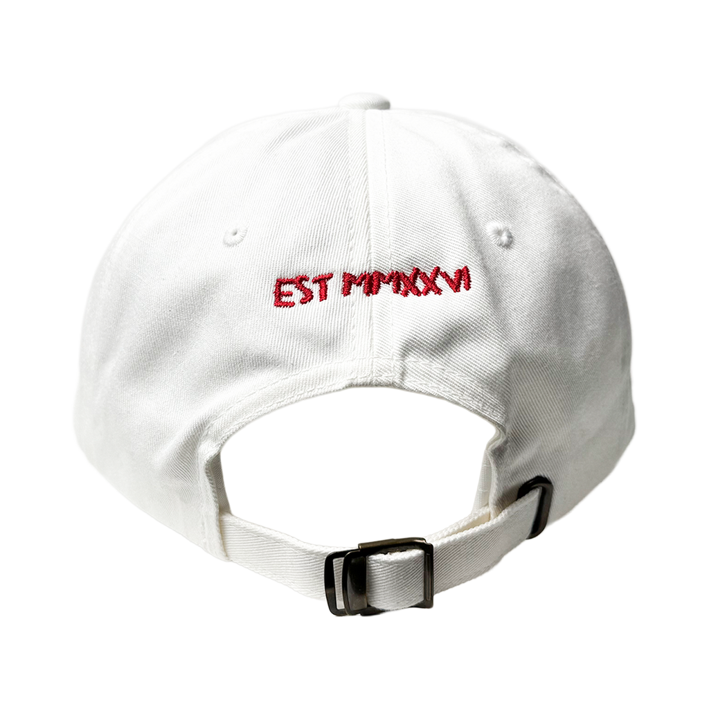 White Logo Hat